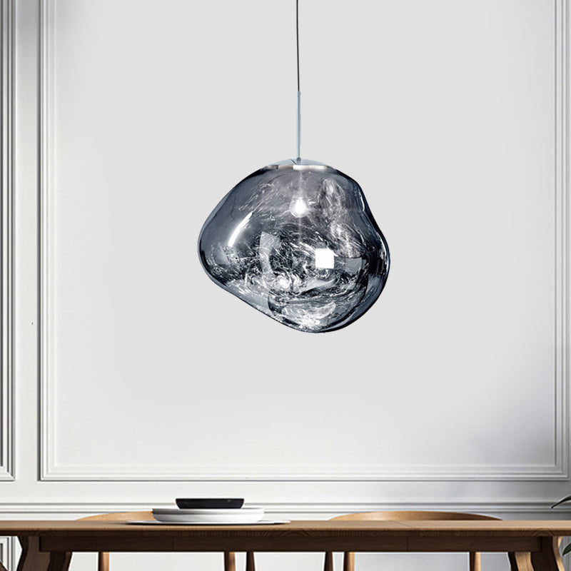 Kalsten | Modern Glass Ceiling Light - LunaLux