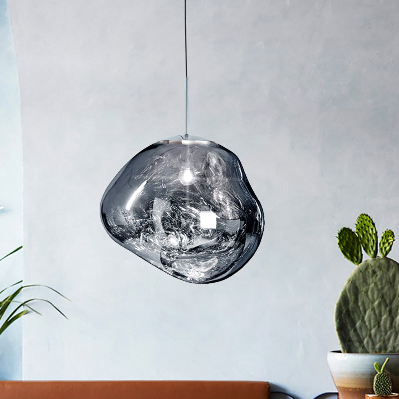 Kalsten | Modern Glass Ceiling Light - LunaLux