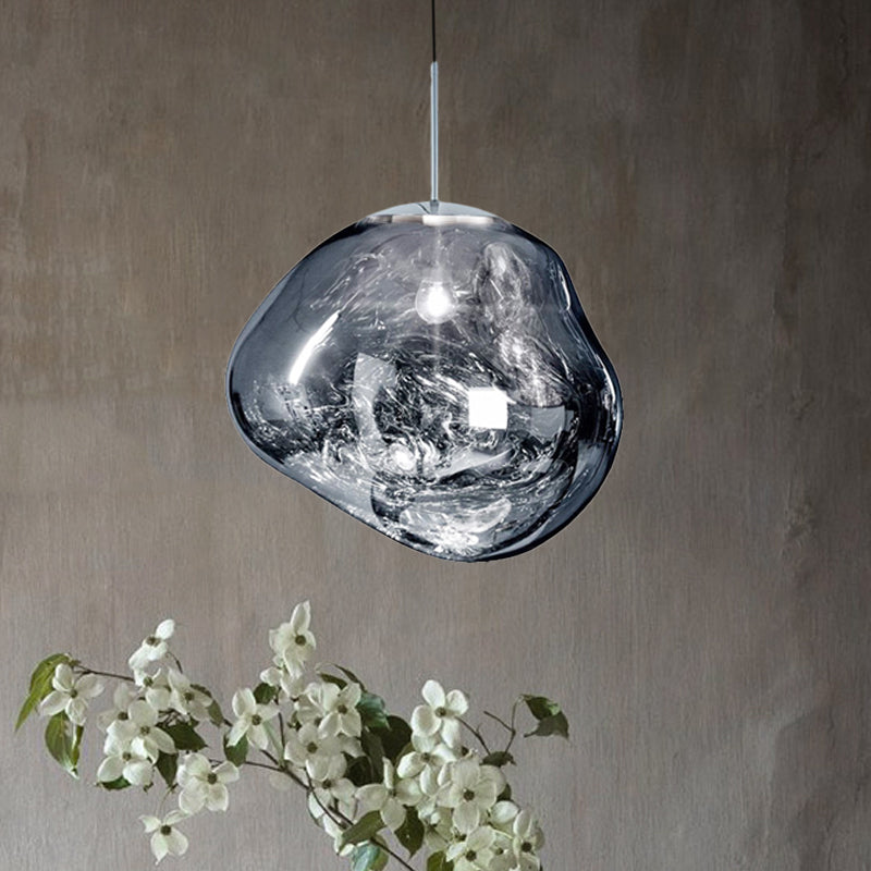 Kalsten | Modern Glass Ceiling Light - LunaLux
