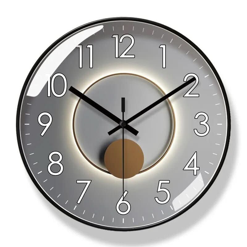 Kalsten | MINUTUM – Minimalistic wall clock in Scandinavian style with silent quartz movement