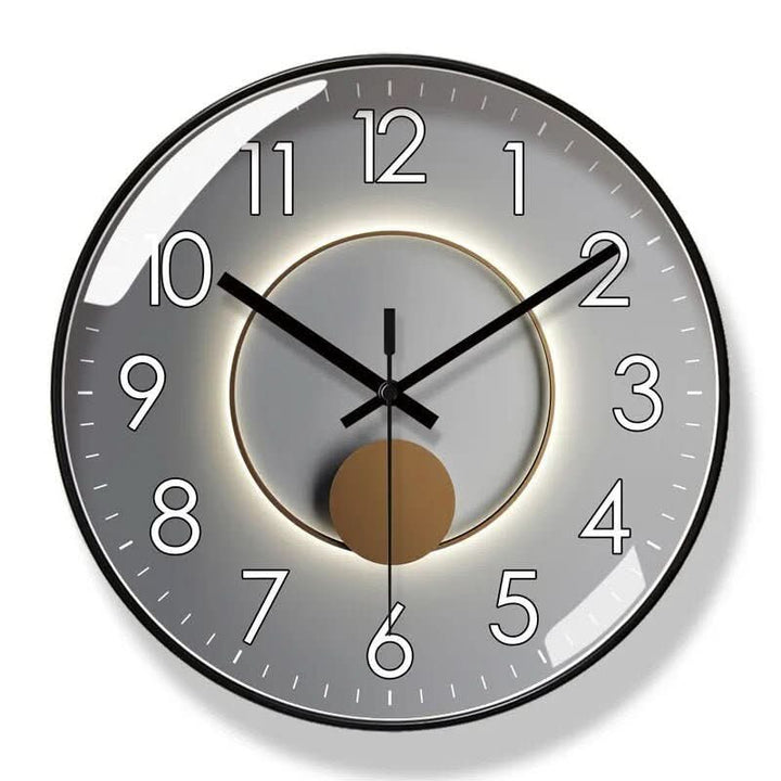 Kalsten | MINUTUM – Minimalistic wall clock in Scandinavian style with silent quartz movement