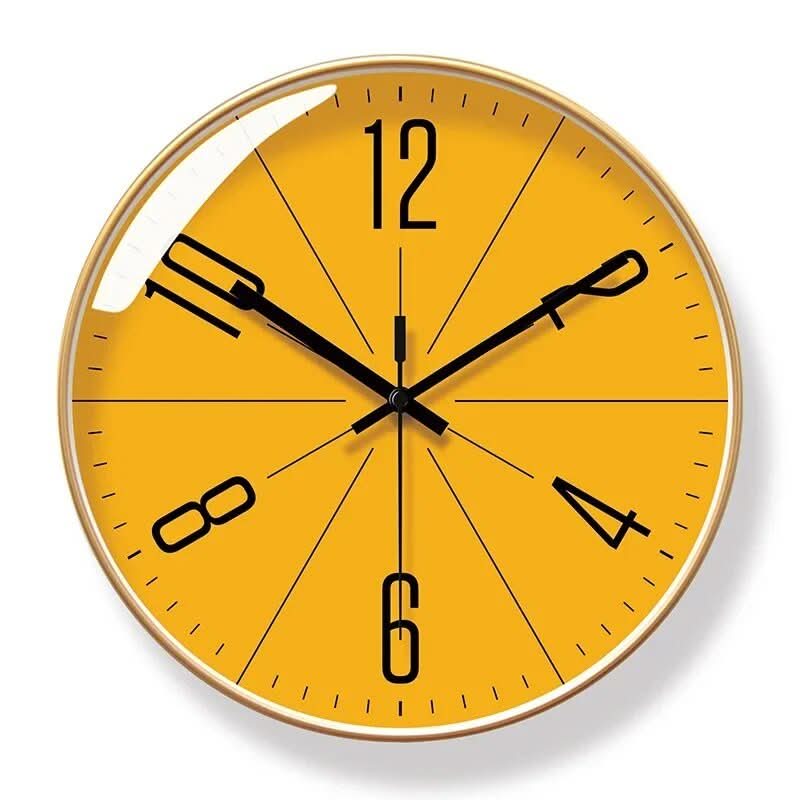 Kalsten | MINUTUM – Minimalistic wall clock in Scandinavian style with silent quartz movement