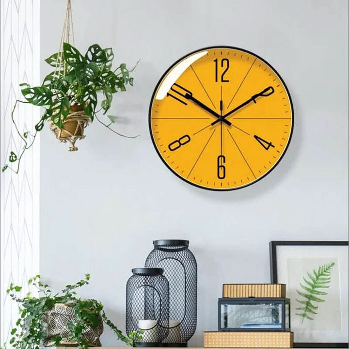 Kalsten | MINUTUM – Minimalistic wall clock in Scandinavian style with silent quartz movement
