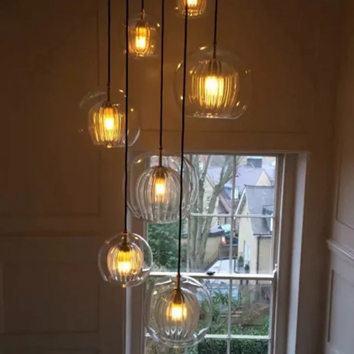 Modern Spheric LED Pendant Lamp - Aurora Sphere