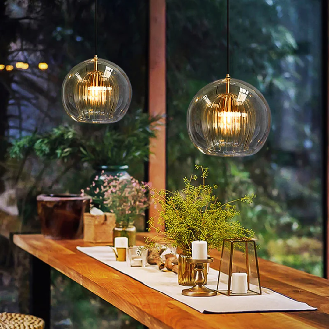 Modern Spheric LED Pendant Lamp - Aurora Sphere
