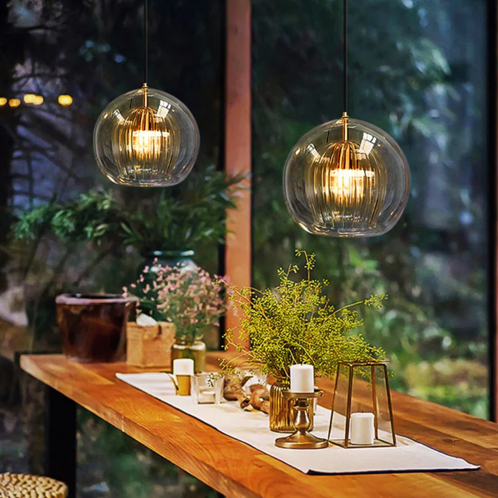 Modern Spheric LED Pendant Lamp - Aurora Sphere