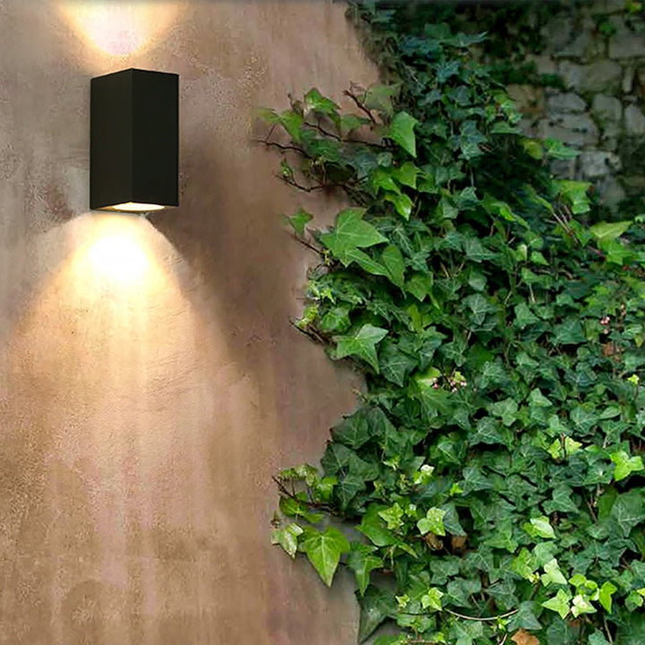 Modern Square Design Outdoor Waterproof Wall Light for Villa Courtyard Balcony | Kalsten