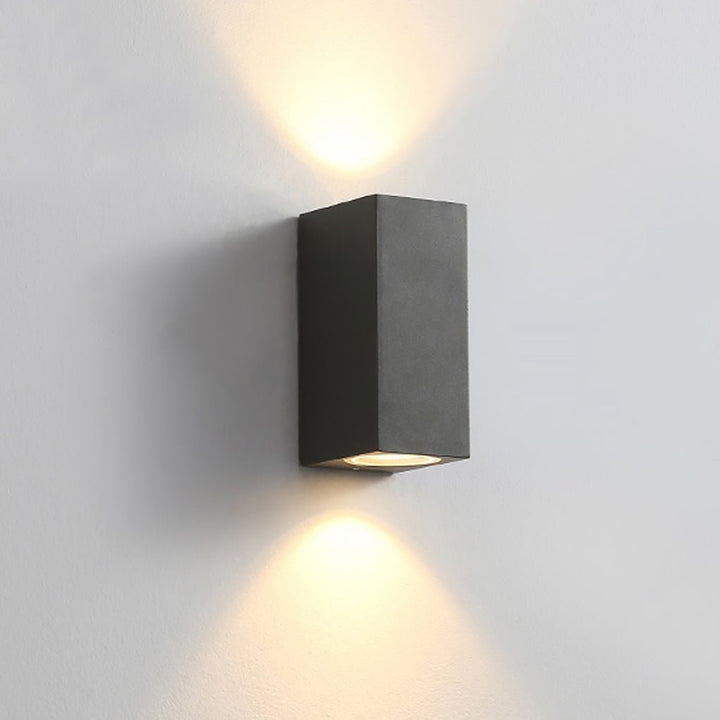 Modern Square Design Outdoor Waterproof Wall Light for Villa Courtyard Balcony | Kalsten