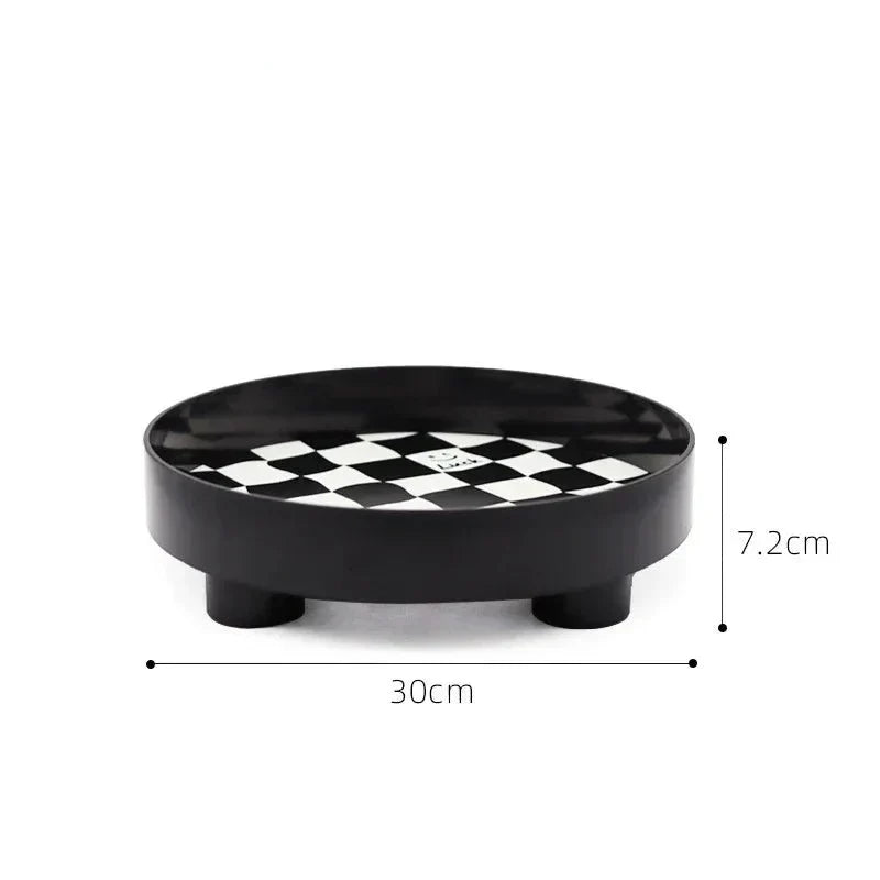 Kalsten | Monochrome Chessboard Storage Tray