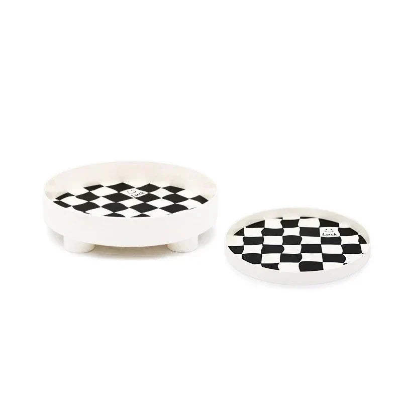 Kalsten | Monochrome Chessboard Storage Tray
