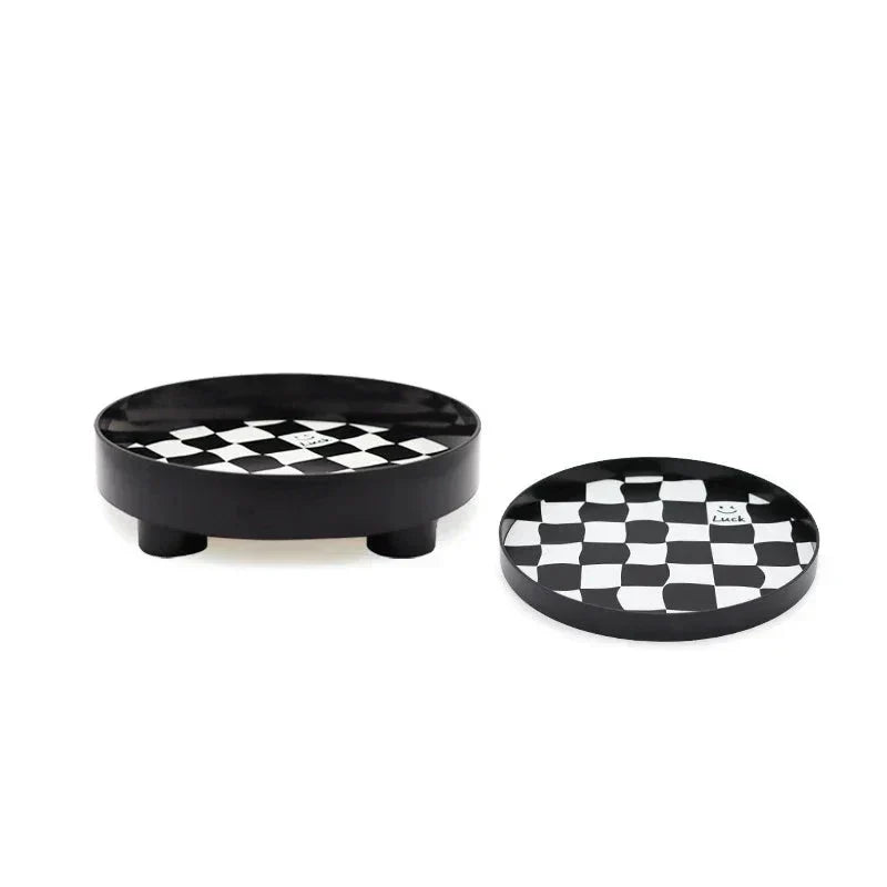 Kalsten | Monochrome Chessboard Storage Tray