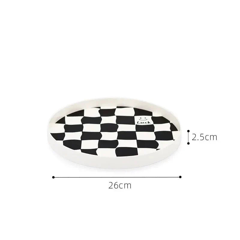 Kalsten | Monochrome Chessboard Storage Tray