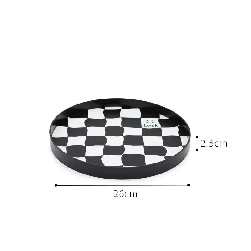 Kalsten | Monochrome Chessboard Storage Tray