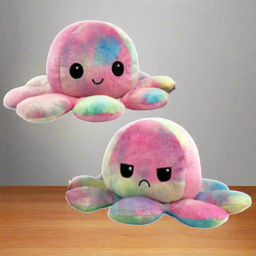 Kalsten | Reversible Plush Octopus Soft Toy