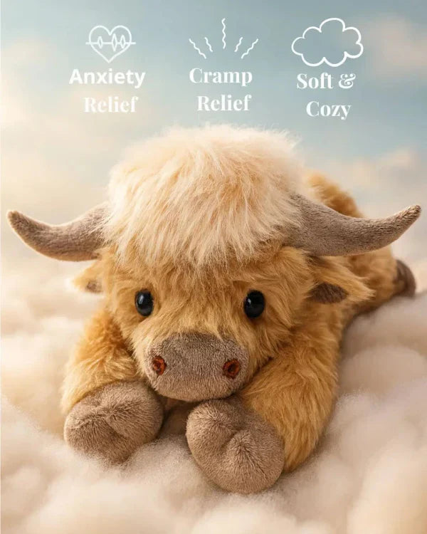 Kalsten | MOOLETTE – Lovable Highland Cow Plush with Cozy, Huggable Design