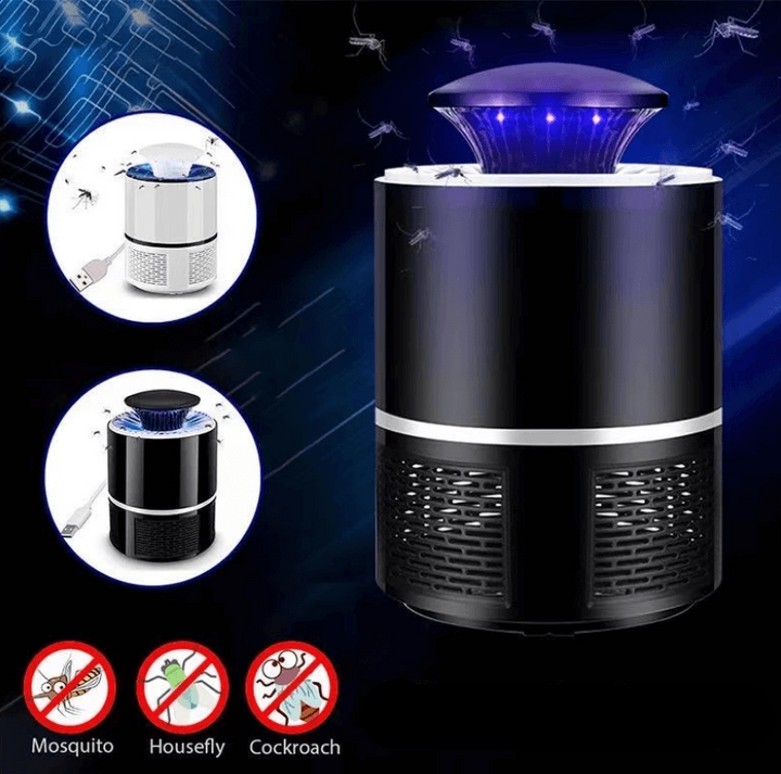 Kalsten | Ultra LED Mosquito Killer Lamp – Silent Insect Trap with UV Light & USB Charging for Indoor Use