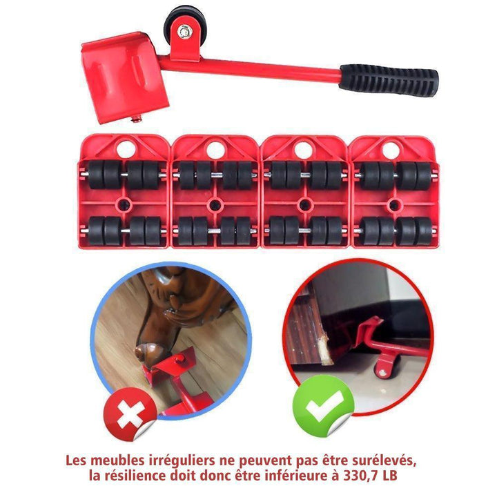 Heavy Furniture Lifting and Moving Tool Set | Kalsten