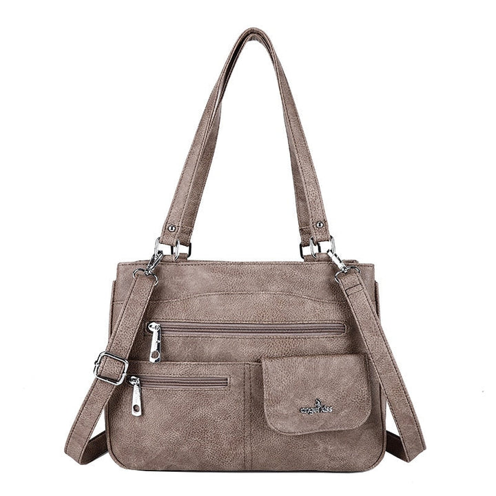 Multi-Compartment Women’s Shoulder and Crossbody Handbag – FlexiCarry | Kalsten