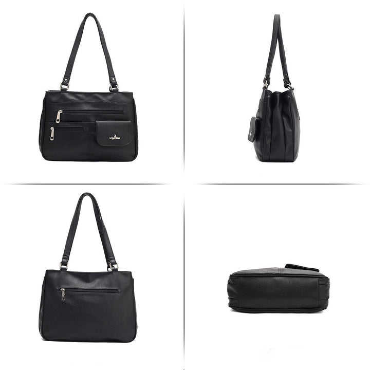 Multi-Compartment Women’s Shoulder and Crossbody Handbag – FlexiCarry | Kalsten