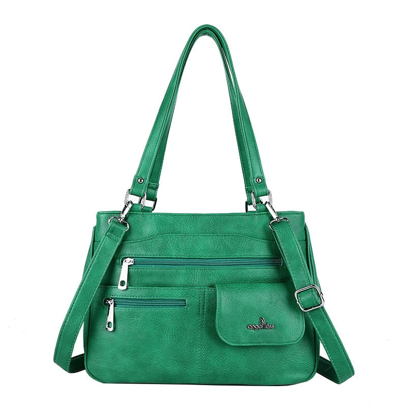 Multi-Compartment Women’s Shoulder and Crossbody Handbag – FlexiCarry | Kalsten