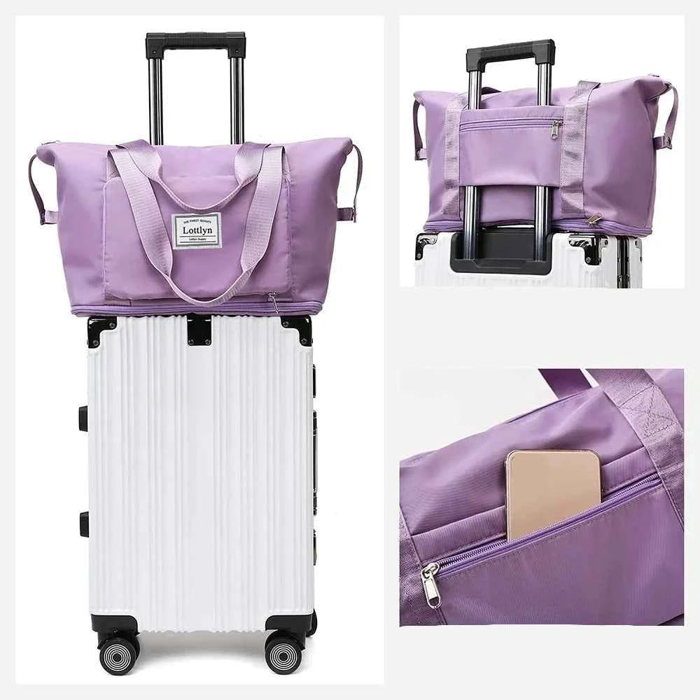 Foldable travel bag with large storage space | Kalsten