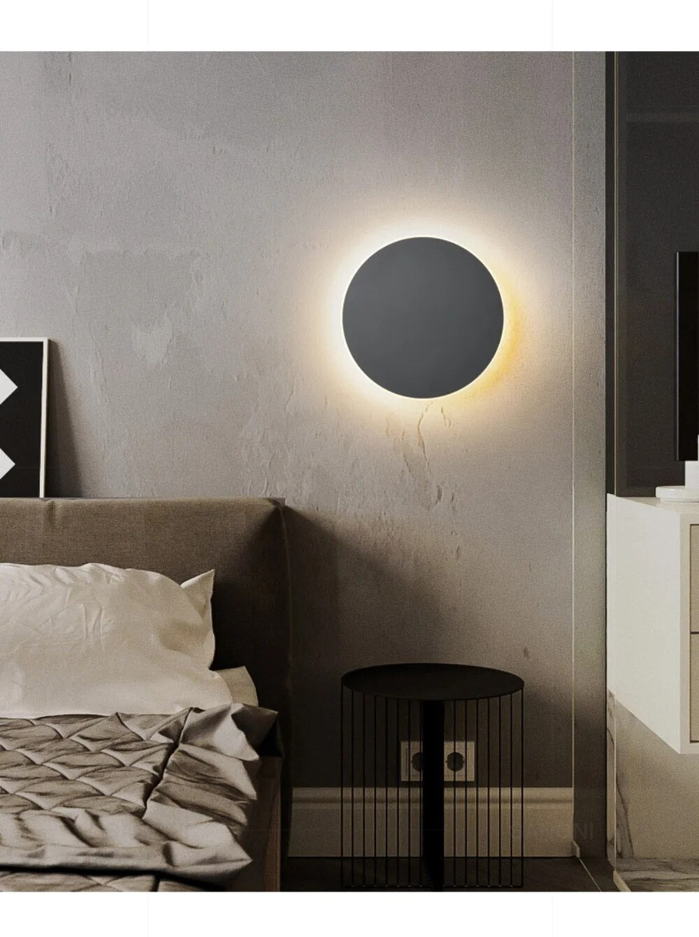 LED Wall Light Round | Kalsten