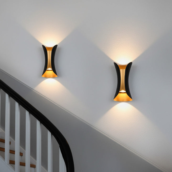 Freyza- Modern Linear LED Wall Sconce - Minimalist Flush Mount with Remote | Kalsten