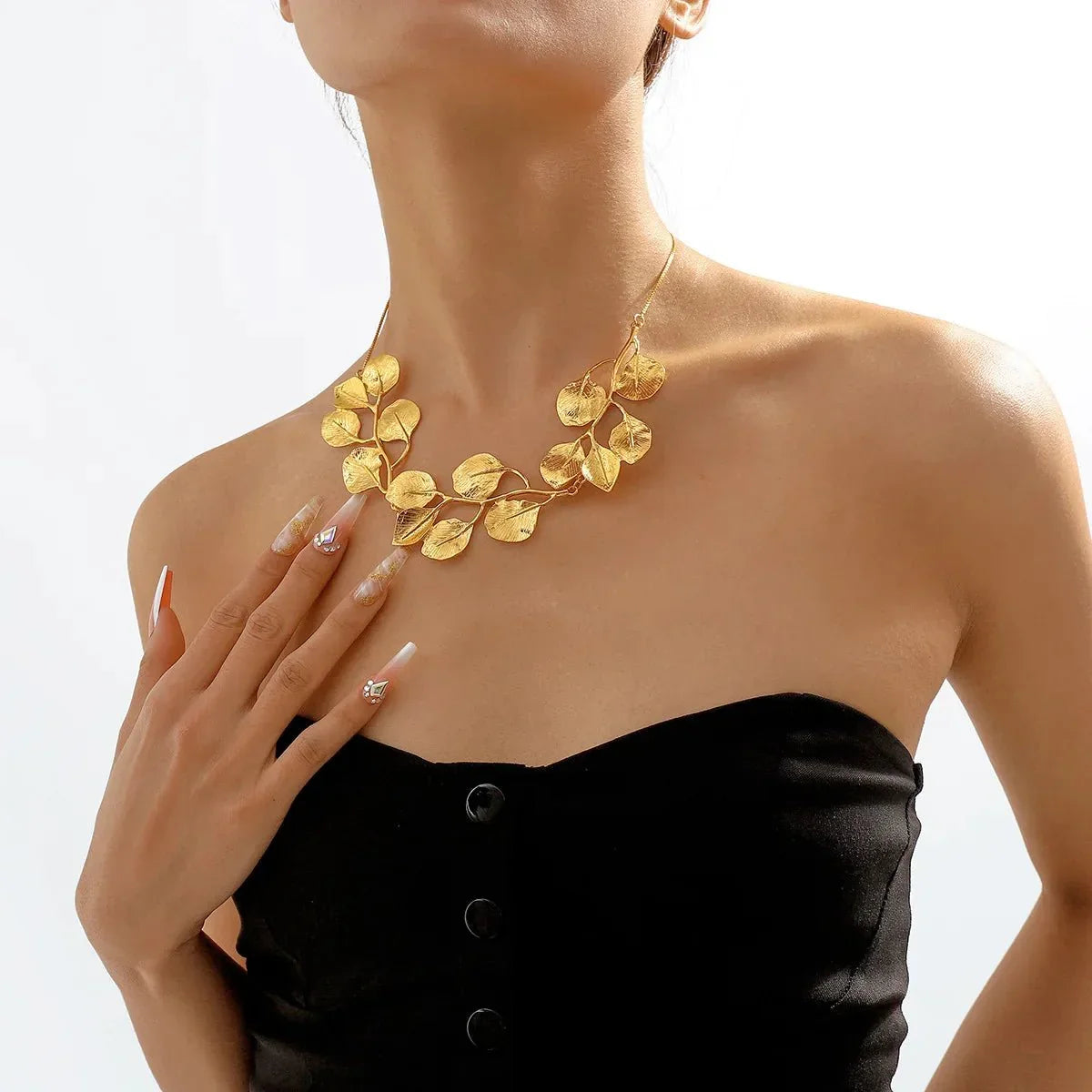 BowLift | Natures Leaf Statement Necklace