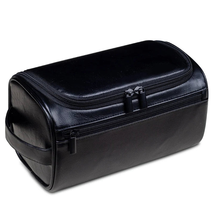 Premium Leather Toiletry Travel Bag