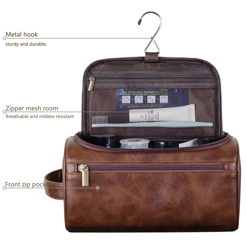 Kalsten | Premium Leather Toiletry Bag for Travelers
