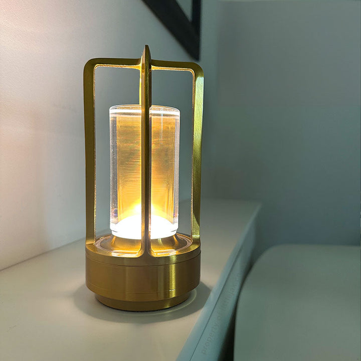 Wireless Vintage Lantern Table Lamp | Kalsten