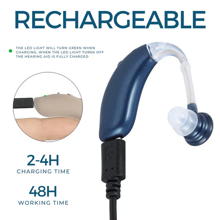 Rechargeable hearing assistance device for adults | Kalsten
