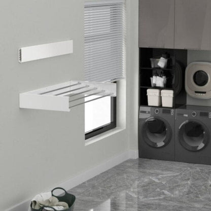 BowLift | AetherDry™ | Foldable Wall-Mounted Drying Rack | Space-Saving Laundry Solution for Efficient Drying in Small Spaces