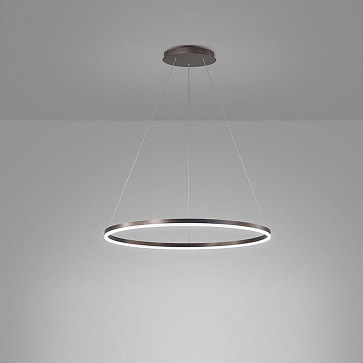 Circle LED Modern Chandelier Pendant Light Hanging Lamp Island Lights | Kalsten