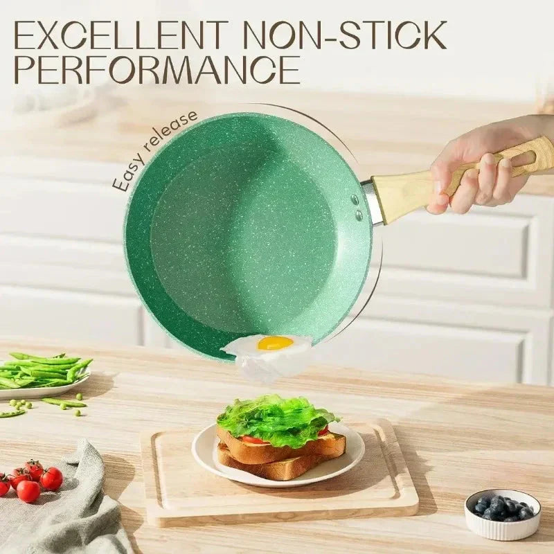 Nonstick Frying Pan Skillet Non Toxic Healthy Stone Cookware | Kalsten