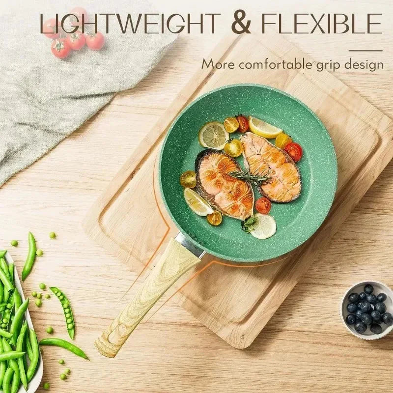 Nonstick Frying Pan Skillet Non Toxic Healthy Stone Cookware | Kalsten