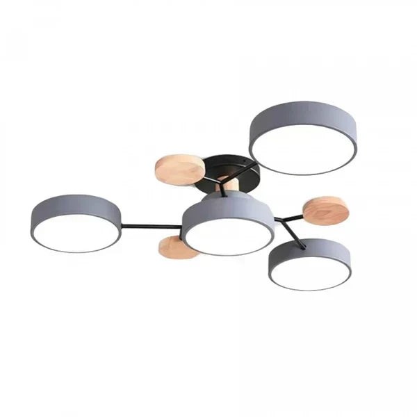 Scandinavian Branched LED Chandelier for Modern Home Lighting