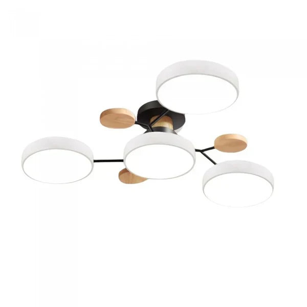Scandinavian Branched LED Chandelier for Modern Home Lighting