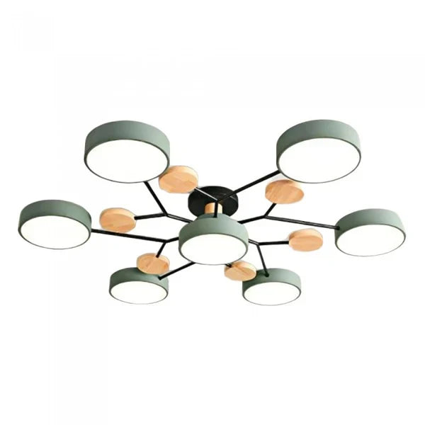 Scandinavian Branched LED Chandelier for Modern Home Lighting