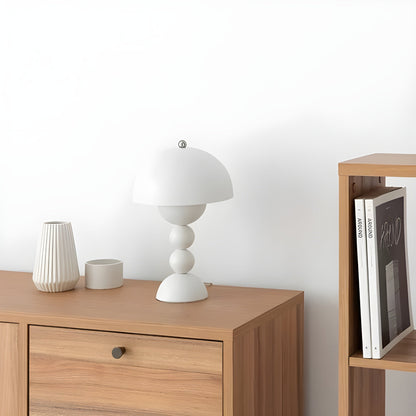 Skanto | Norlumi Scandinavian LED Table Lamp | Dimmable | White ABS Housing | 0–5W | 36V DC | Flower-Inspired Design