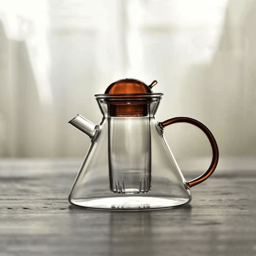 BowLift | Nordic Glass Teapot/Cup
