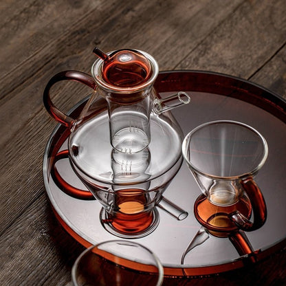 BowLift | Nordic Glass Teapot/Cup