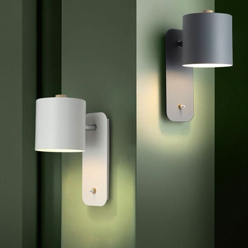 Kalsten | Modern Nordic LED Wall Light with Switch