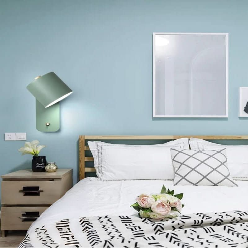 Kalsten | Modern Nordic LED Wall Light with Switch