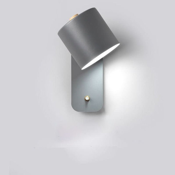 Kalsten | Modern Nordic LED Wall Light with Switch