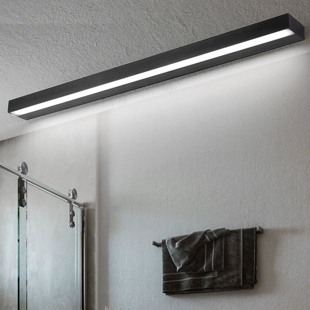 20''/24''/28'' Rectangle LED Bathroom Vanity Light with Downlight Design | Kalsten