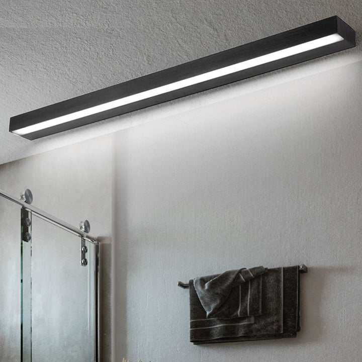 20''/24''/28'' Rectangle LED Bathroom Vanity Light with Downlight Design | Kalsten