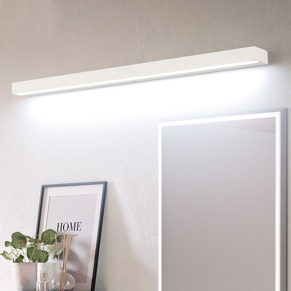 20''/24''/28'' Rectangle LED Bathroom Vanity Light with Downlight Design | Kalsten