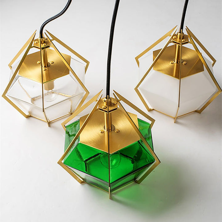 Nordic Postmodern Personality Art Glass Pendant Light for Bedside Bar | Kalsten