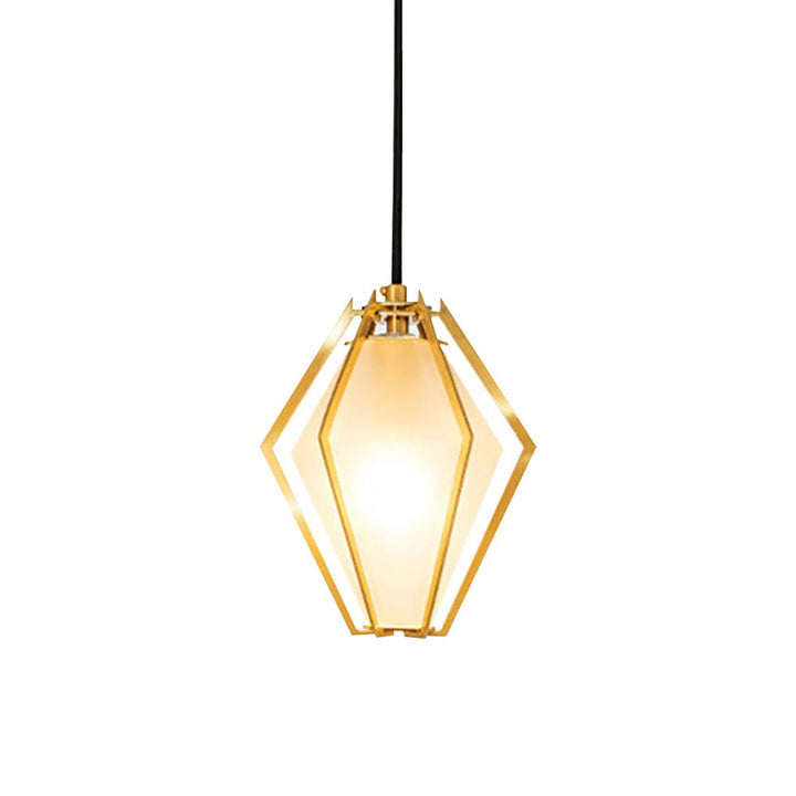 Nordic Postmodern Personality Art Glass Pendant Light for Bedside Bar | Kalsten